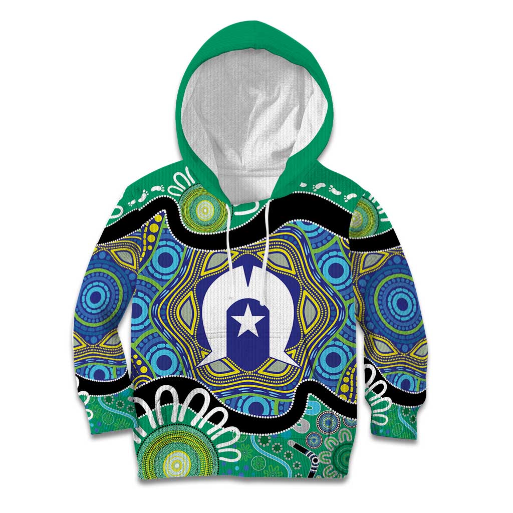 Torres Strait Islander Heal Country Personalised Kid Hoodie