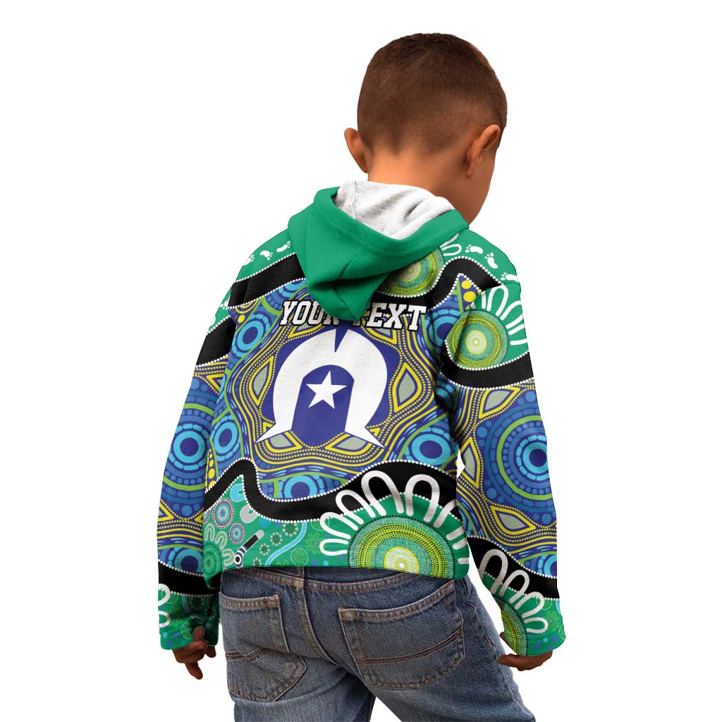 Torres Strait Islander Heal Country Personalised Kid Hoodie