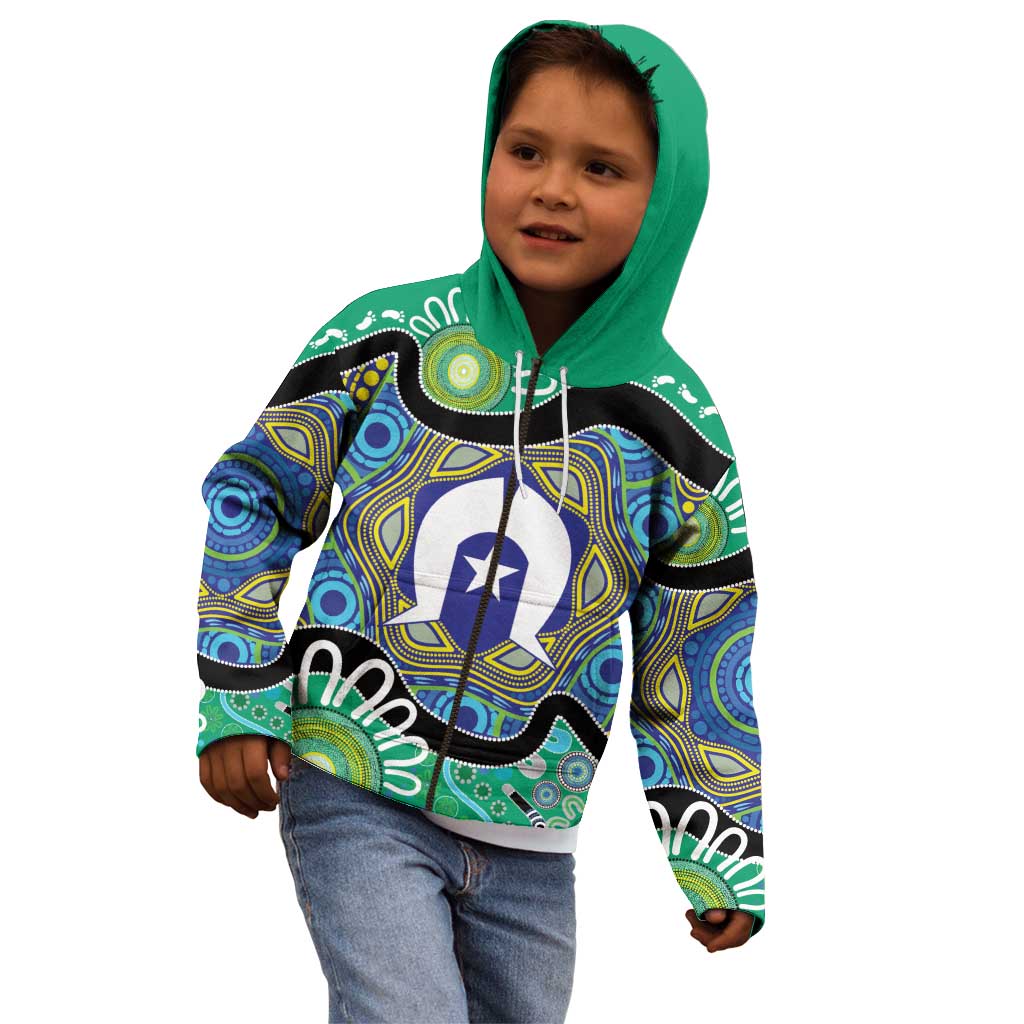 Torres Strait Islander Heal Country Personalised Kid Hoodie