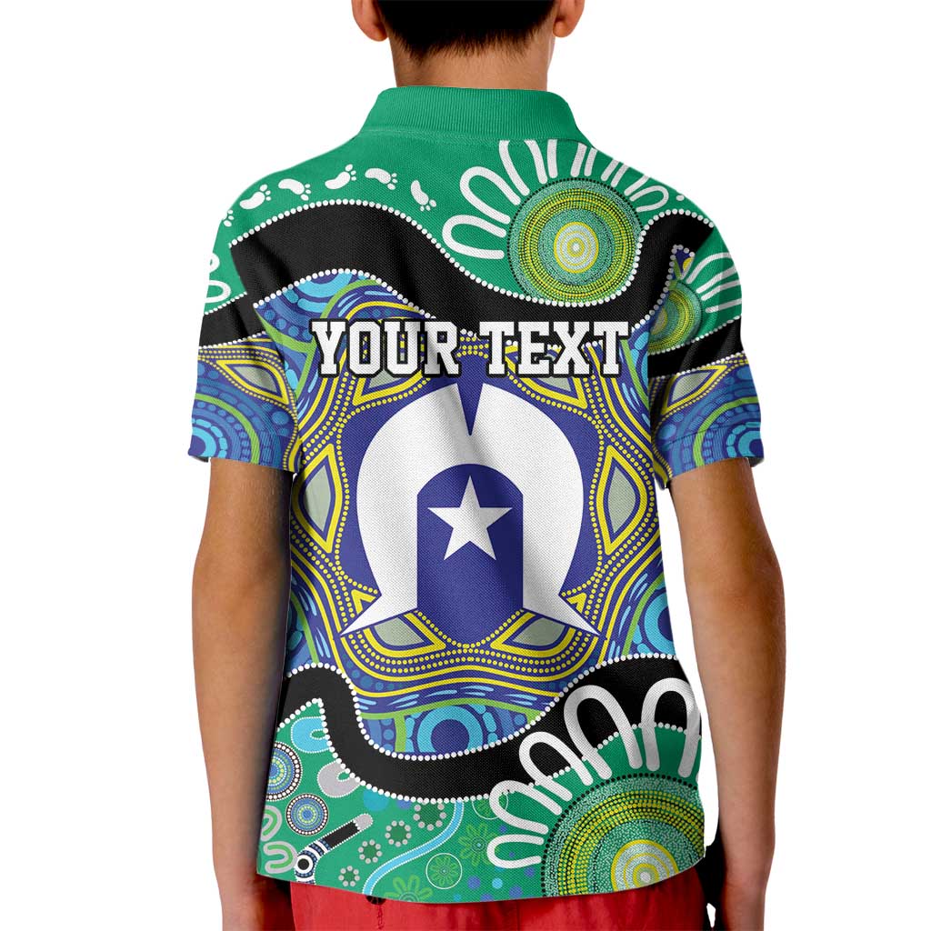 Torres Strait Islander Heal Country Personalised Kid Polo Shirt