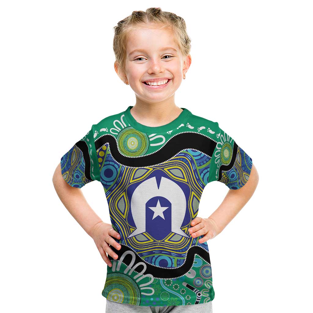 Torres Strait Islander Heal Country Personalised Kid T Shirt