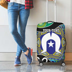 Torres Strait Islander Heal Country Personalised Luggage Cover