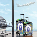 Torres Strait Islander Heal Country Personalised Luggage Cover