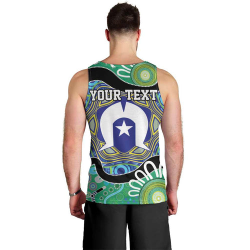 Torres Strait Islander Heal Country Personalised Men Tank Top