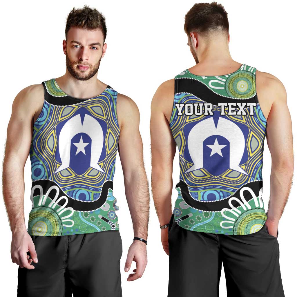 Torres Strait Islander Heal Country Personalised Men Tank Top