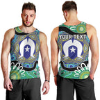 Torres Strait Islander Heal Country Personalised Men Tank Top