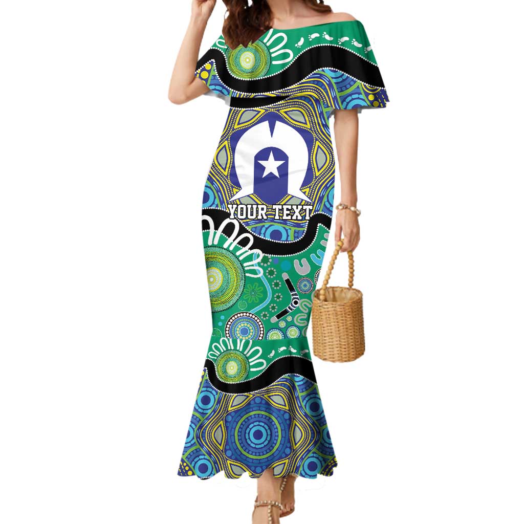 Torres Strait Islander Heal Country Personalised Mermaid Dress