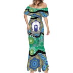 Torres Strait Islander Heal Country Personalised Mermaid Dress