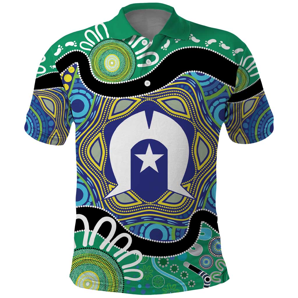 Torres Strait Islander Heal Country Personalised Polo Shirt