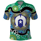 Torres Strait Islander Heal Country Personalised Polo Shirt