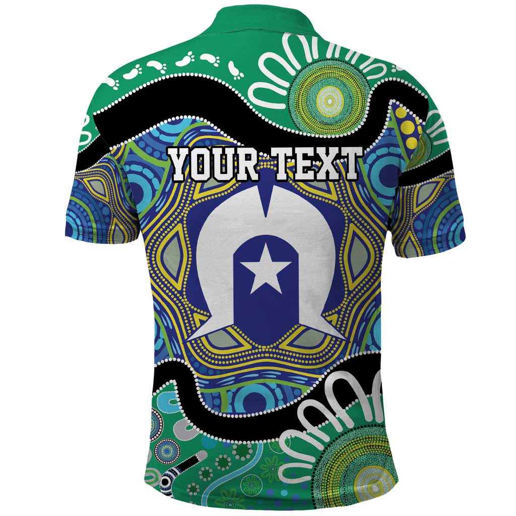 Torres Strait Islander Heal Country Personalised Polo Shirt