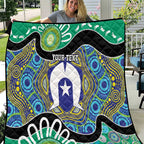 Torres Strait Islander Heal Country Personalised Quilt