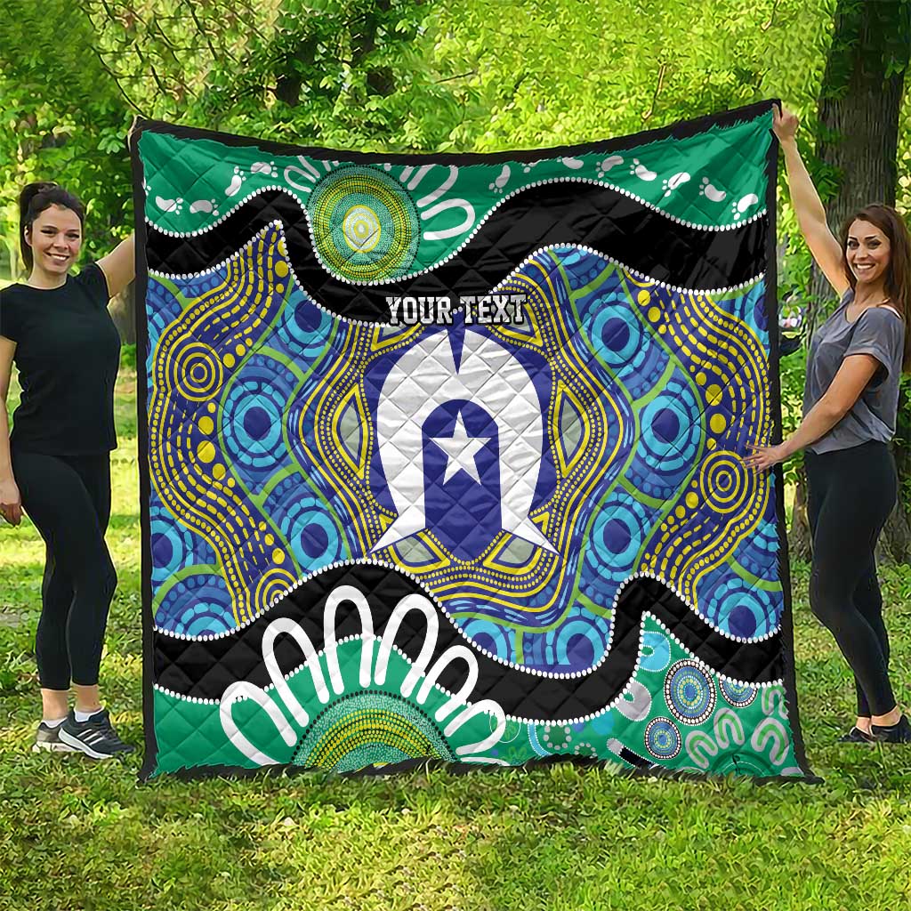 Torres Strait Islander Heal Country Personalised Quilt