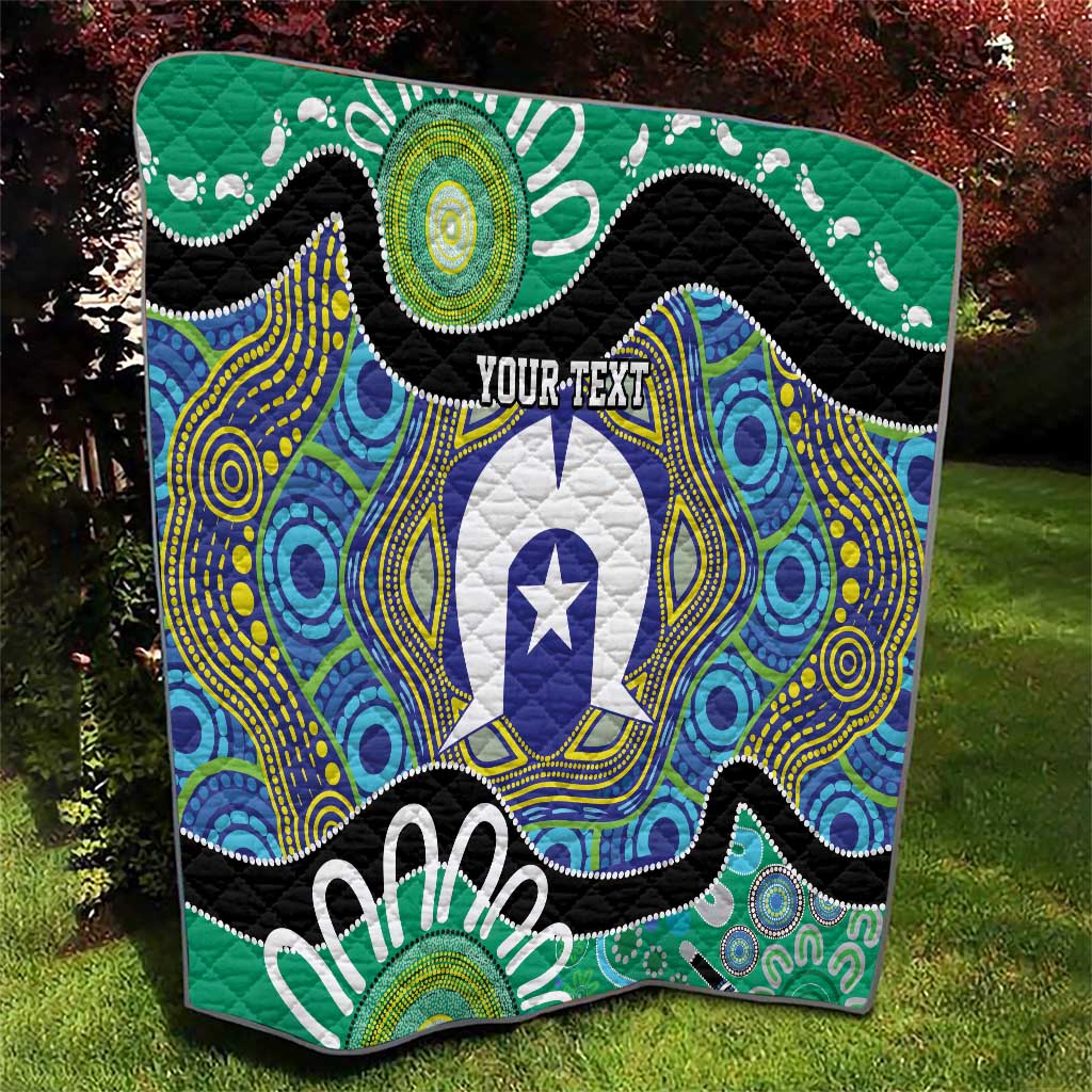 Torres Strait Islander Heal Country Personalised Quilt
