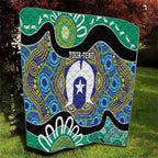 Torres Strait Islander Heal Country Personalised Quilt