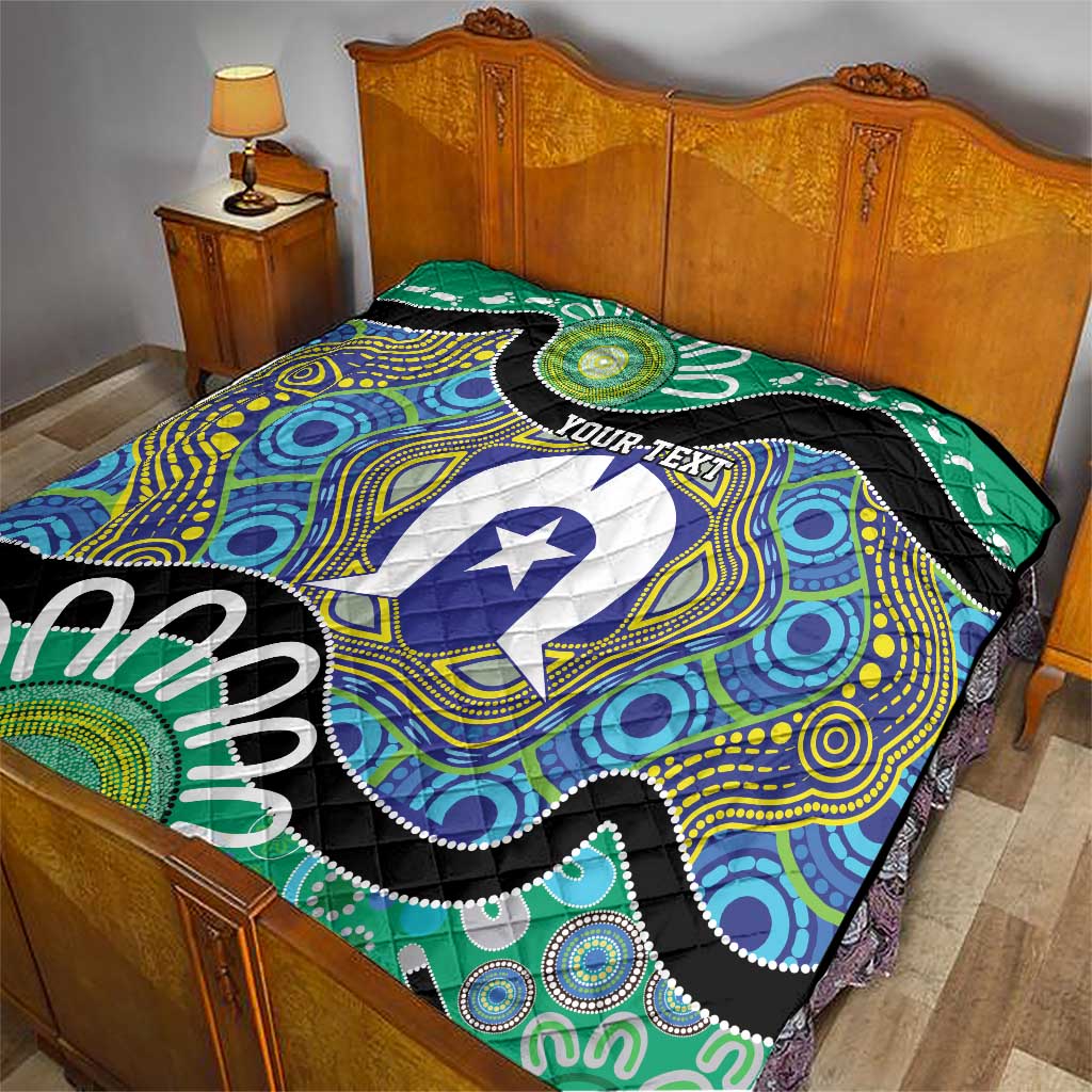 Torres Strait Islander Heal Country Personalised Quilt