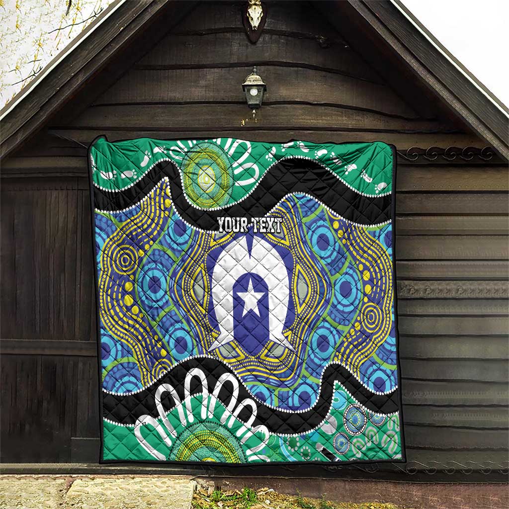 Torres Strait Islander Heal Country Personalised Quilt