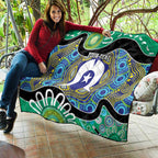 Torres Strait Islander Heal Country Personalised Quilt