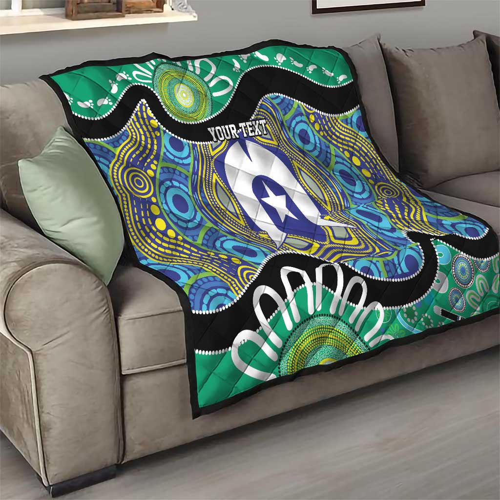 Torres Strait Islander Heal Country Personalised Quilt