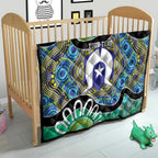 Torres Strait Islander Heal Country Personalised Quilt