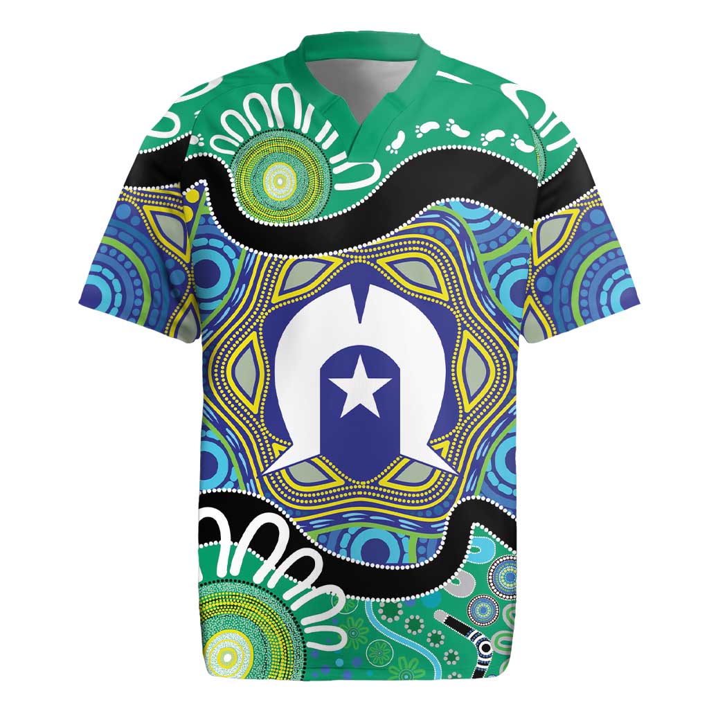 Torres Strait Islander Heal Country Personalised Rugby Jersey