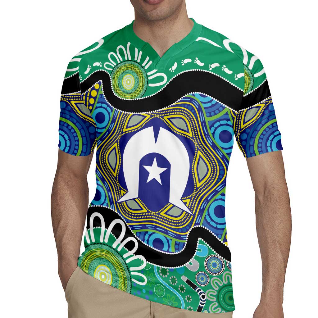 Torres Strait Islander Heal Country Personalised Rugby Jersey