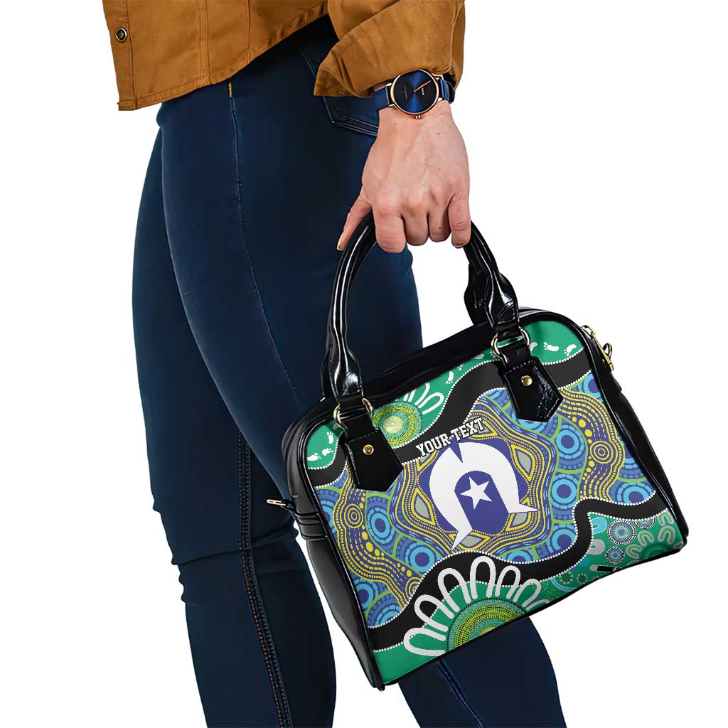 Torres Strait Islander Heal Country Personalised Shoulder Handbag