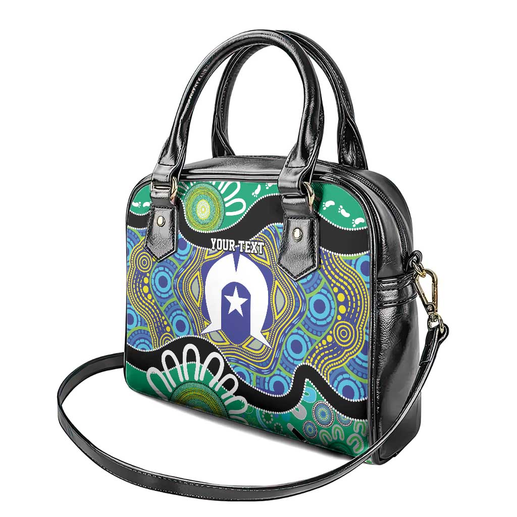 Torres Strait Islander Heal Country Personalised Shoulder Handbag
