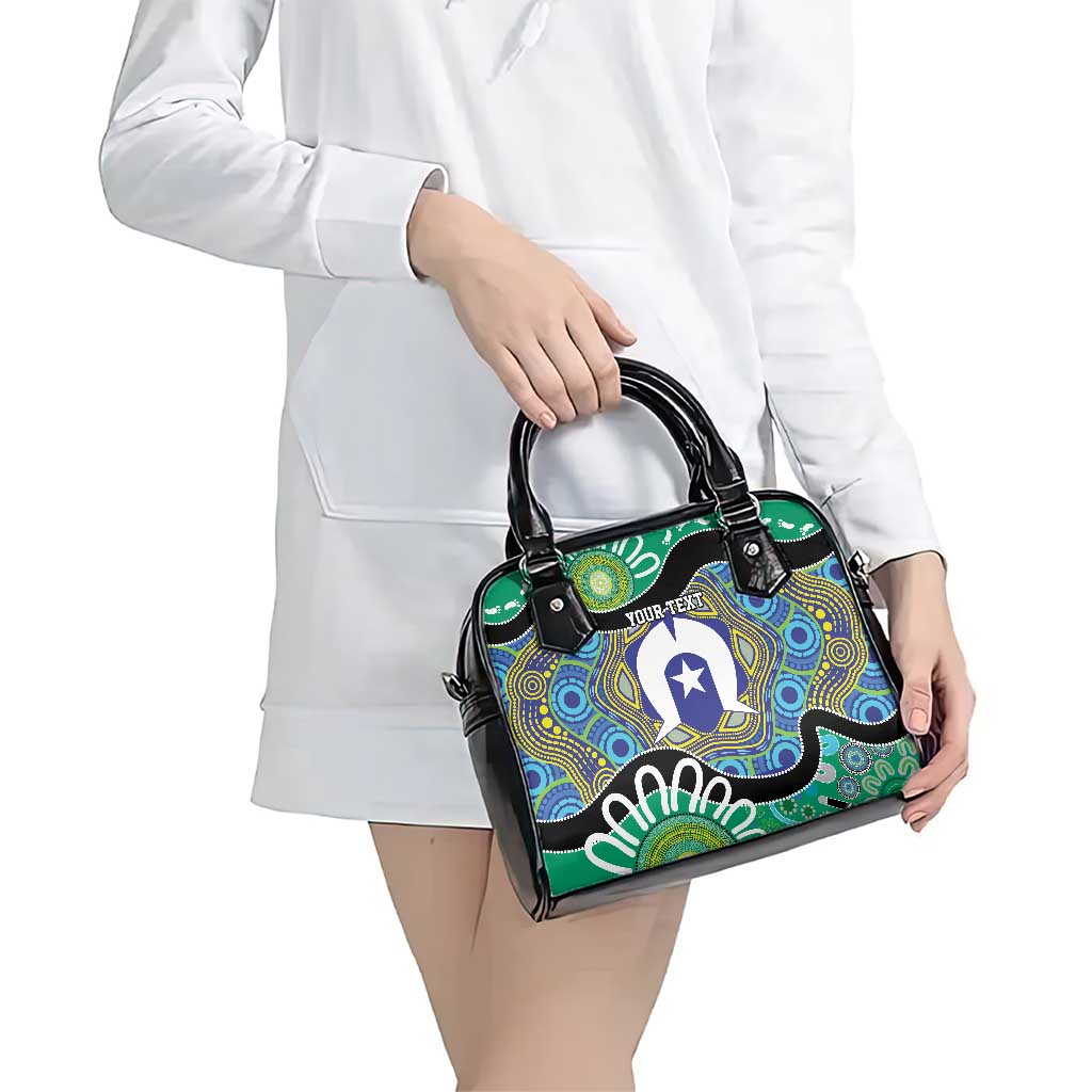 Torres Strait Islander Heal Country Personalised Shoulder Handbag
