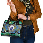 Torres Strait Islander Heal Country Personalised Shoulder Handbag