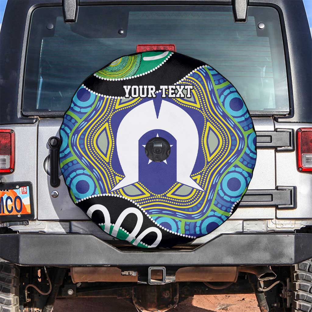Torres Strait Islander Heal Country Personalised Spare Tire Cover