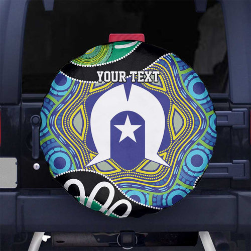 Torres Strait Islander Heal Country Personalised Spare Tire Cover