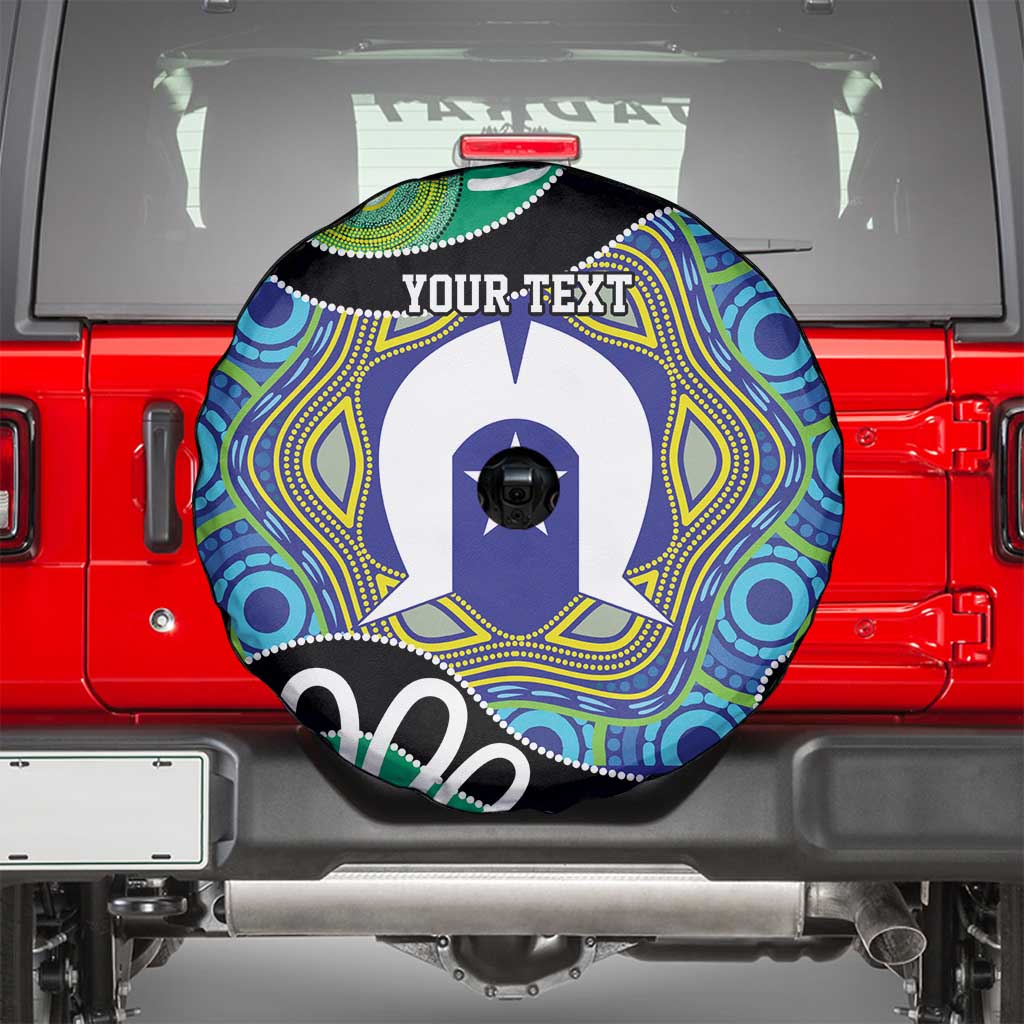 Torres Strait Islander Heal Country Personalised Spare Tire Cover