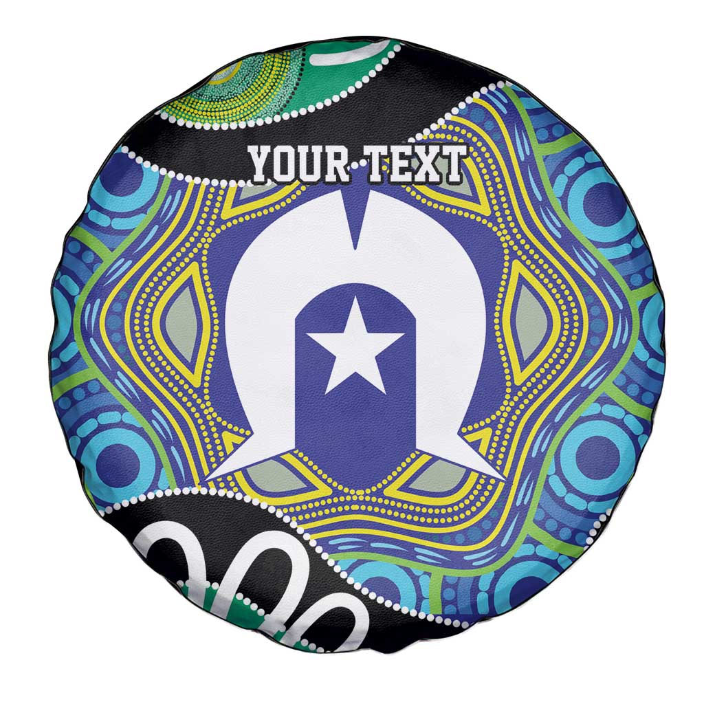 Torres Strait Islander Heal Country Personalised Spare Tire Cover