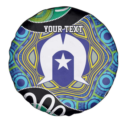 Torres Strait Islander Heal Country Personalised Spare Tire Cover