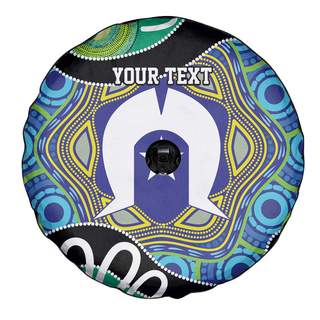 Torres Strait Islander Heal Country Personalised Spare Tire Cover