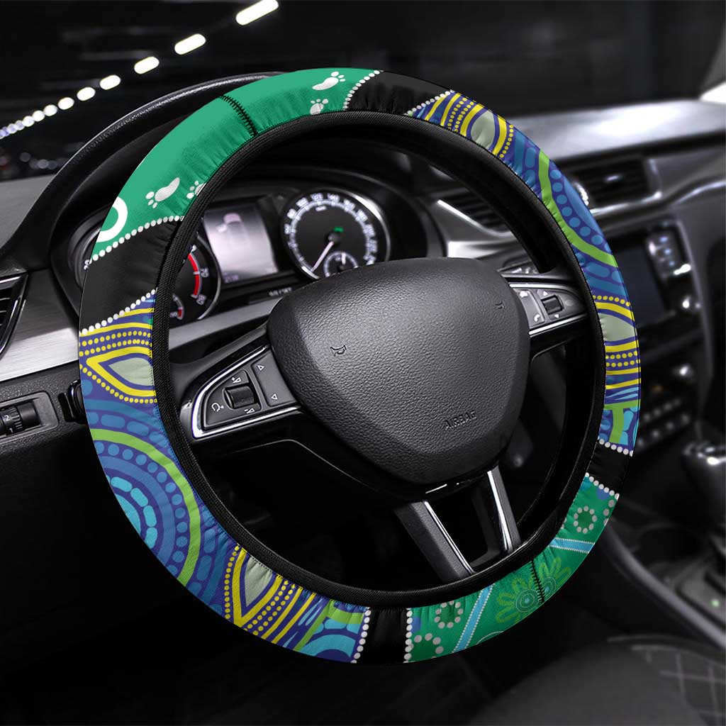 Torres Strait Islander Heal Country Steering Wheel Cover