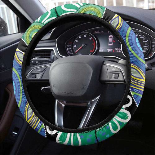 Torres Strait Islander Heal Country Steering Wheel Cover