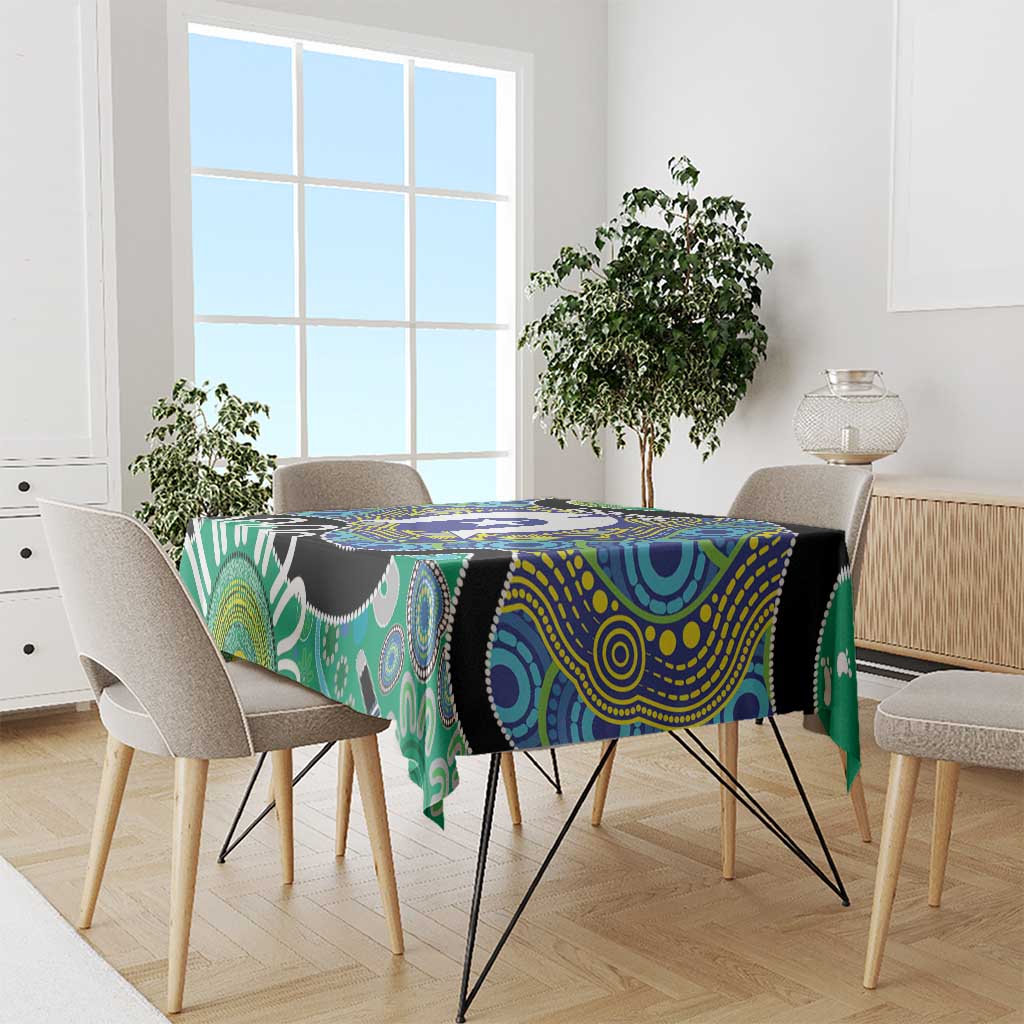 Torres Strait Islander Heal Country Personalised Tablecloth