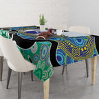 Torres Strait Islander Heal Country Personalised Tablecloth