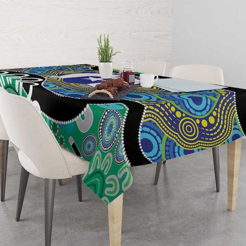 Torres Strait Islander Heal Country Personalised Tablecloth