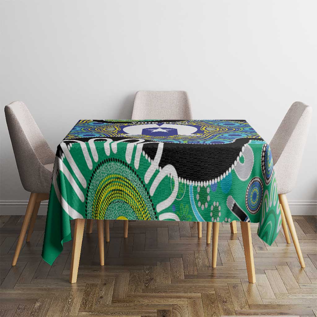 Torres Strait Islander Heal Country Personalised Tablecloth
