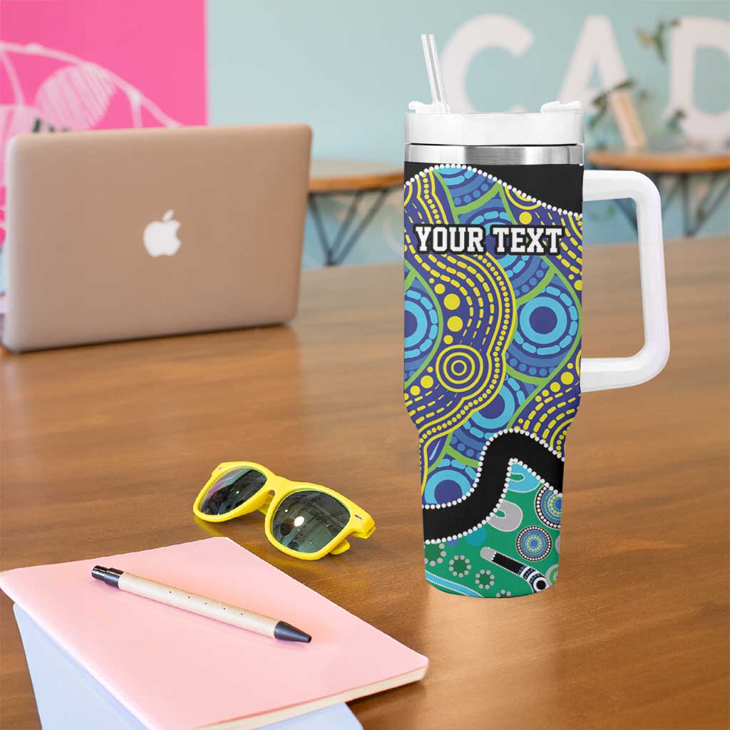 Torres Strait Islander Heal Country Personalised Tumbler With Handle