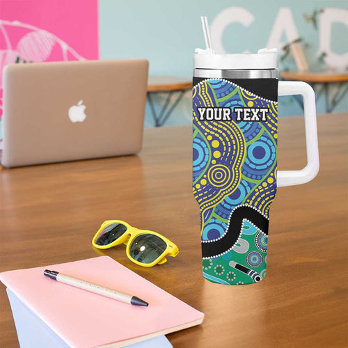 Torres Strait Islander Heal Country Personalised Tumbler With Handle