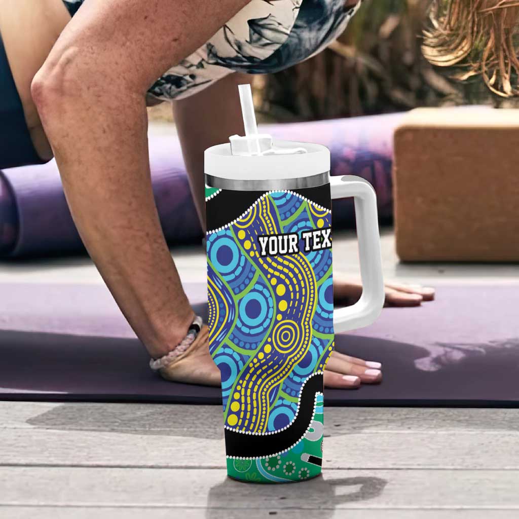 Torres Strait Islander Heal Country Personalised Tumbler With Handle