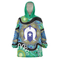 Torres Strait Islander Heal Country Personalised Wearable Blanket Hoodie
