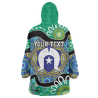 Torres Strait Islander Heal Country Personalised Wearable Blanket Hoodie