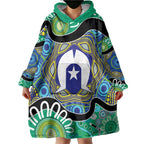Torres Strait Islander Heal Country Personalised Wearable Blanket Hoodie