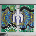 Torres Strait Islander Heal Country Personalised Window Curtain