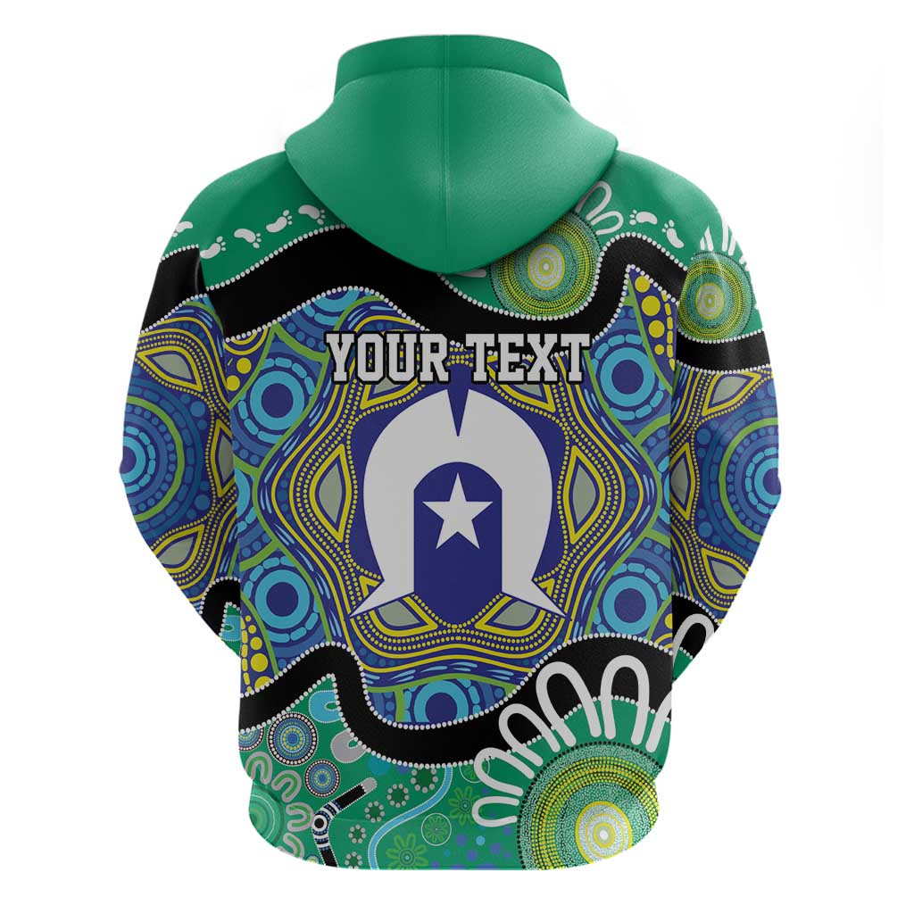 Torres Strait Islander Heal Country Personalised Zip Hoodie
